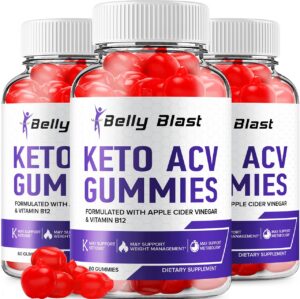 Belly Blast Keto gomas vinagre de sidra paquete triple