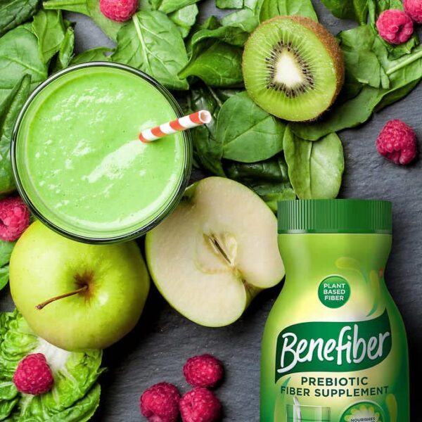 Benefiber fibra en polvo disolución clara sin sabor