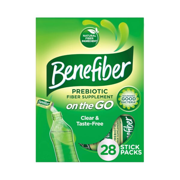Benefiber On the Go polvo prebiótico para salud digestiva