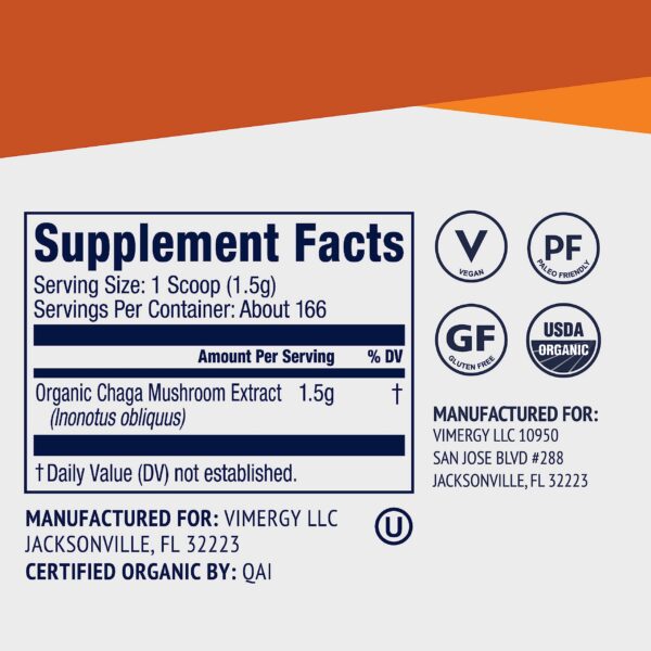 Ilustración beneficios del extracto de chaga Vimergy