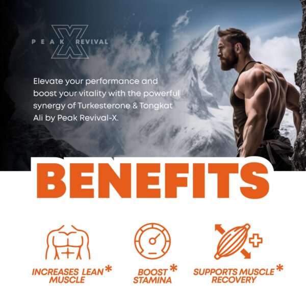 Beneficios de Peak Revival-X suplemento Turkesterona