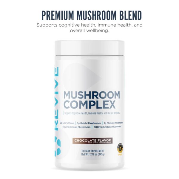 Beneficios del Polvo de Hongos Revive MD para la salud cerebral