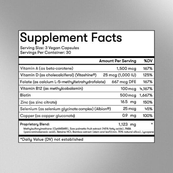 Beneficios del Suplemento WELLBEL Men para el cabello