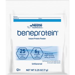 Frente del envase Beneprotein 0.25 oz sobres