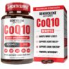 Frente de la botella Benevolent CoQ10 Bioperine