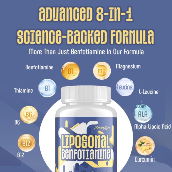 Cápsula de Benfotiamina 600 mg