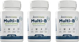 Benfotiamina suplemento multi-b para neuropatía pack 3 botellas