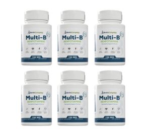 Benfotiamine Multi-B suplemento neuropatía pack 6 botellas
