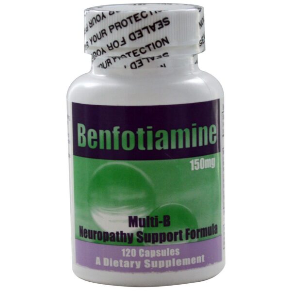 Benfotiamine Multi-B Neuropathy Formula 150 mg cápsulas