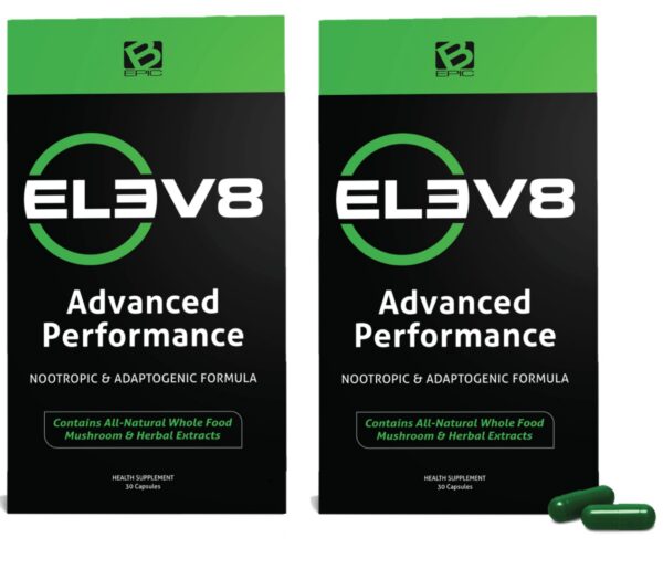 Version 1.0.0 BEpic ELEV8 suplemento energía con extractos verdes
