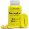 Berberina 500 mg HCl frasco y etiqueta