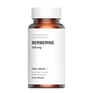 Berberina Dear Nature 500mg paquete frontal