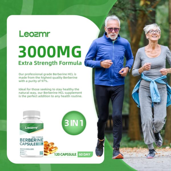 Cápsulas Berberine de 1500 mg