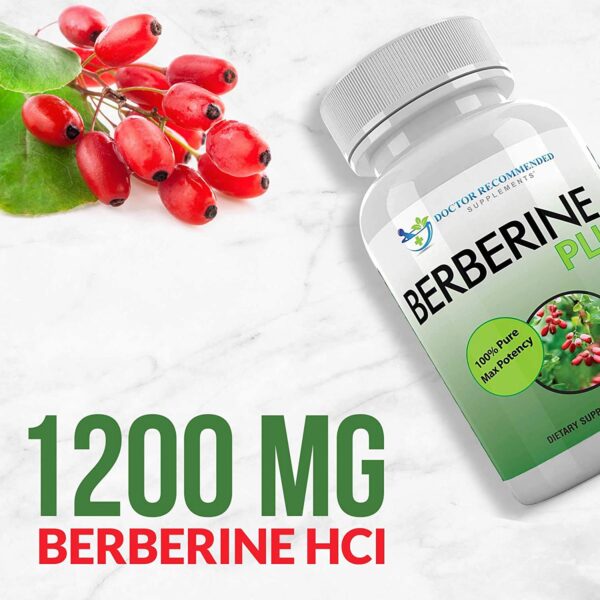 Cápsulas vegetales Berberine Plus
