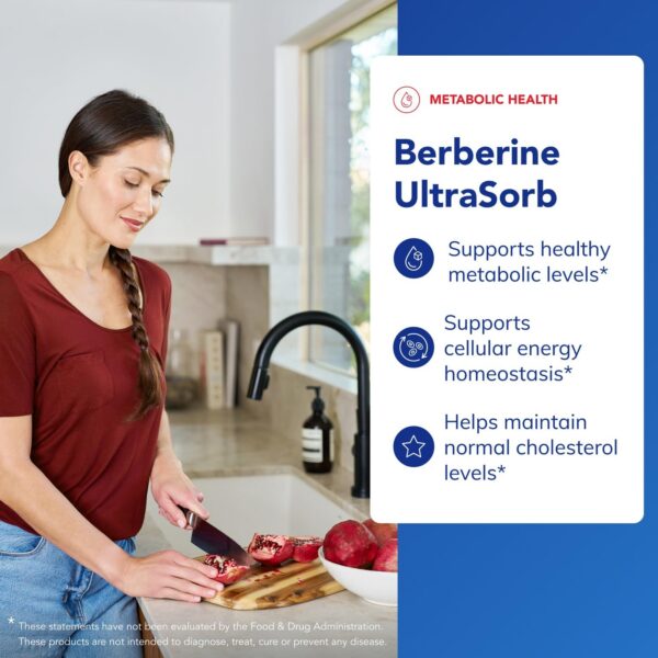 Cápsulas Berberine UltraSorb apiladas