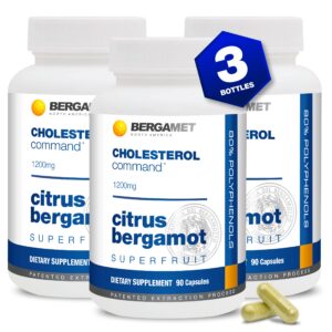 BergaMet Cholesterol Command etiqueta frontal