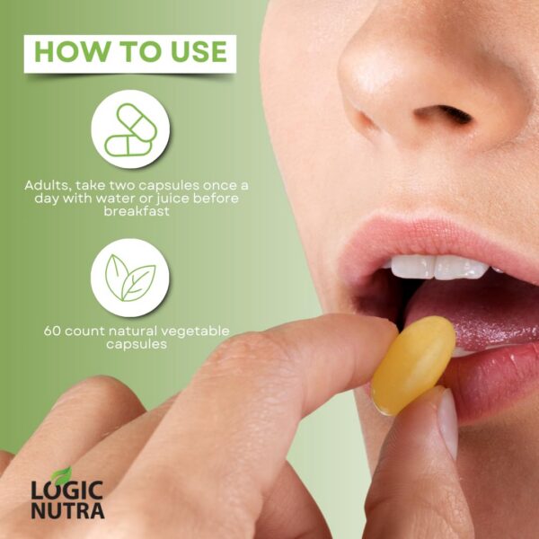 Etiqueta Bergamonte patentado Logic Nutra