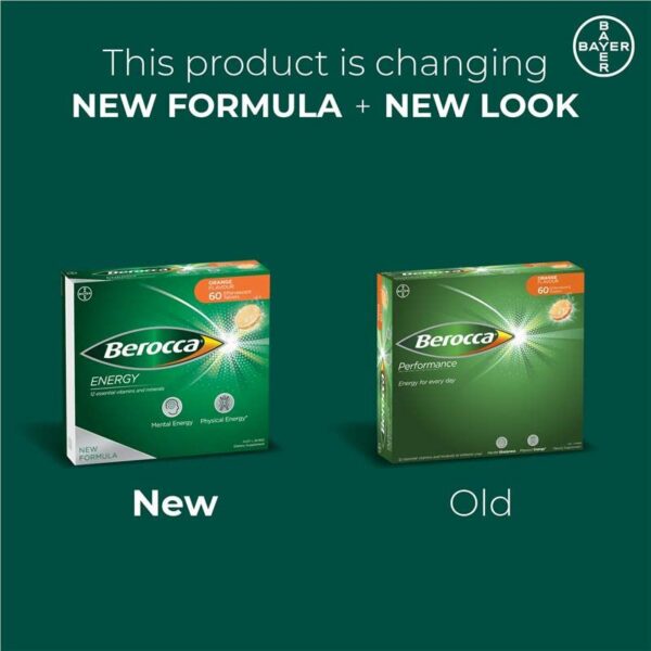 Etiqueta Berocca ingredientes