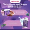 Cápsulas de suplemento Berry Gen para sueño profundo