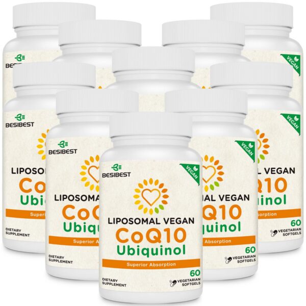 Frente del envase Besibest 1000 mg CoQ10 liposomal