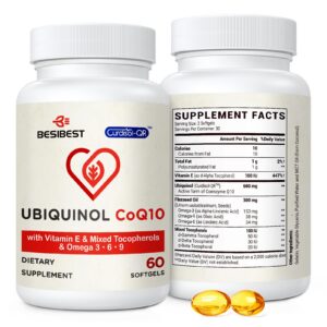 Besibest CoQ10 600 mg frasco frontal