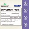 Besibest CoQ10 ubiquinol info etiqueta