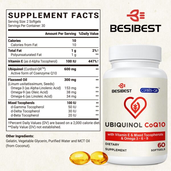 Version 1.0.0 Besibest CoQ10 600 mg softgels