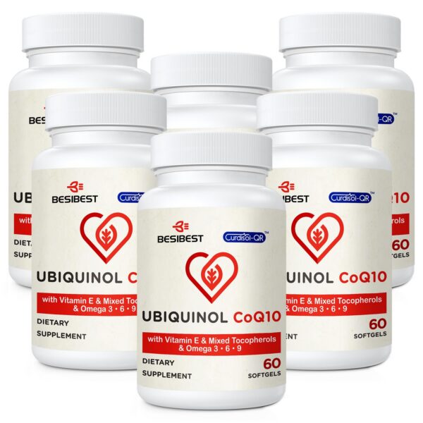 Version 1.0.0 Frente del envase Besibest Ubiquinol CoQ10