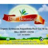 Presentación de 16 oz Best Botanicals Echinacea Angustifolia