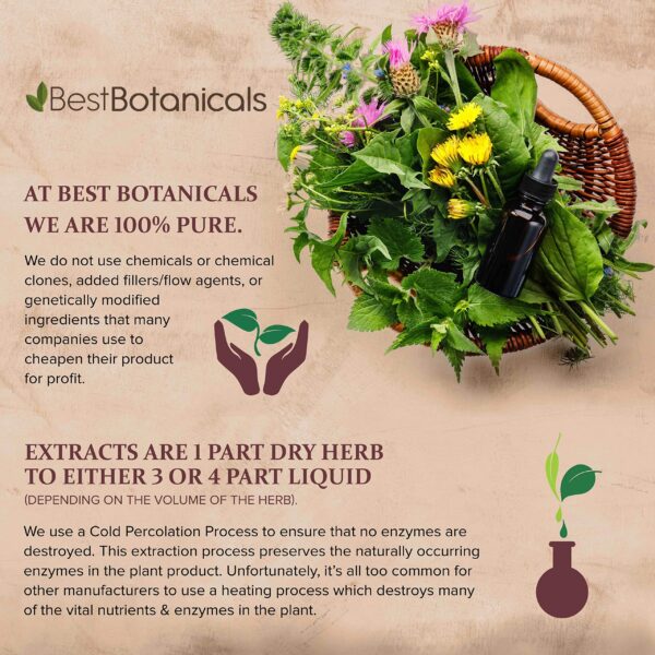 Etiqueta del producto Best Botanicals valeriana root cut