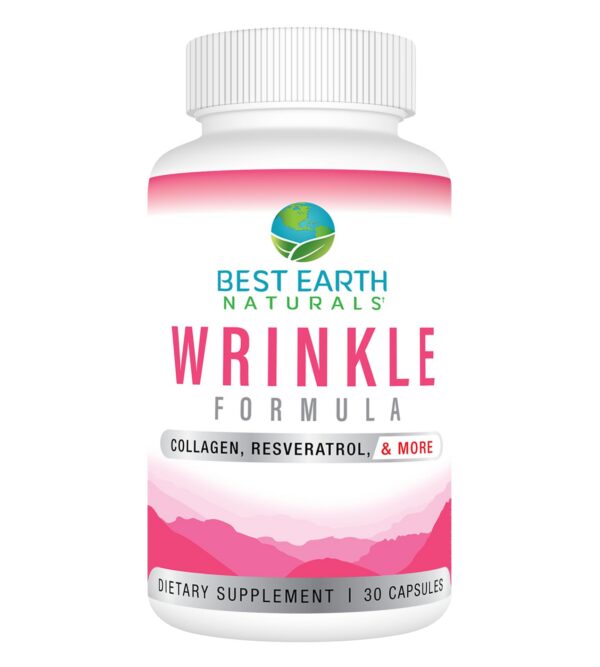 Frente del envase Best Earth Naturals Fórmula para Arrugas