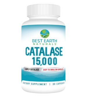 Frente de envase Best Earth Naturals catalase 15000