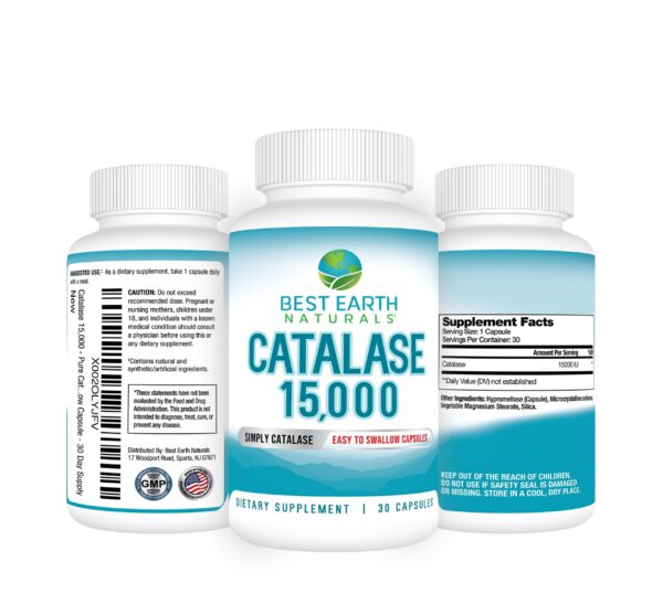 Version 1.0.0 Etiqueta catalase 15000