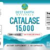 Version 1.0.0 Cápsulas catalasa de Best Earth Naturals