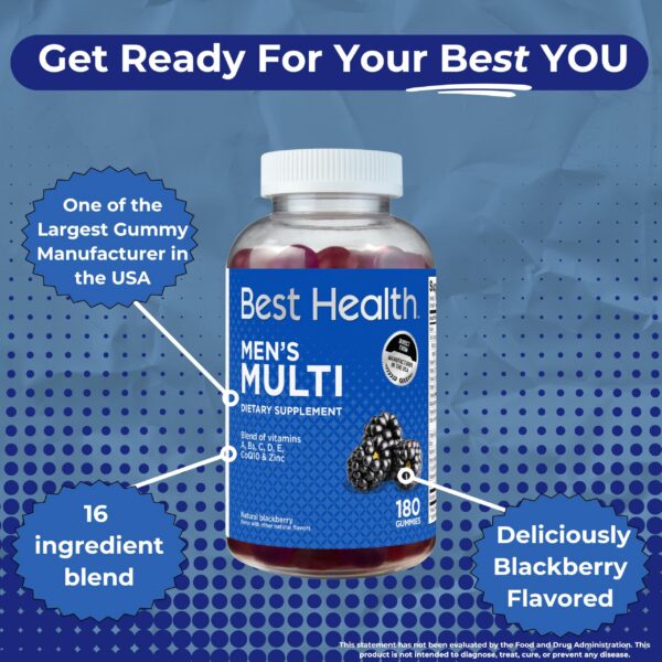 Frasco de gomitas Best Health