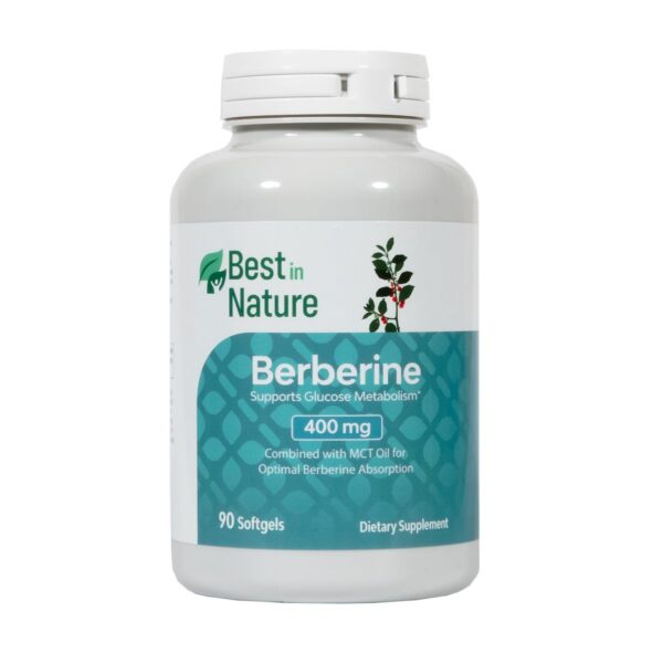Frasco Best in Nature Berberina 400 mg