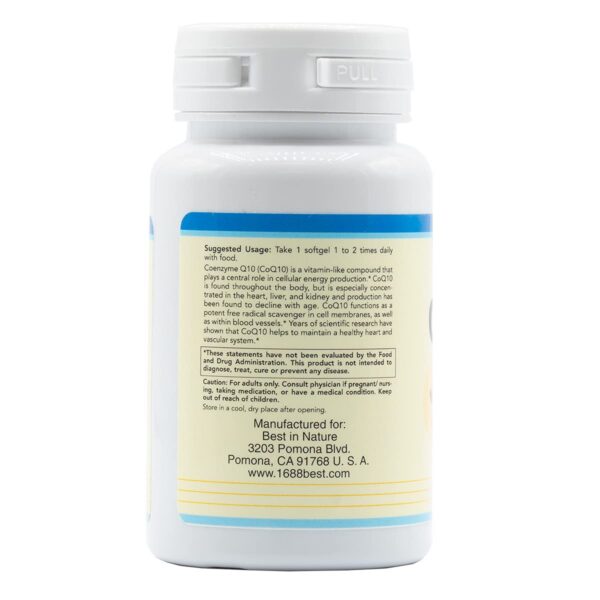 Cápsulas de Best in Nature CoQ10