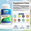 Best Naturals acetil-l-carnitina cápsulas etiqueta