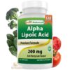 Frente del envase Best Naturals Alpha Lipoic Acid 200 mg