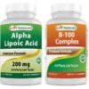 Frente del producto Best Naturals Alpha Lipoic Acid 200 mg
