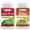 Best Naturals Apple Pectin 700 mg - etiqueta frontal