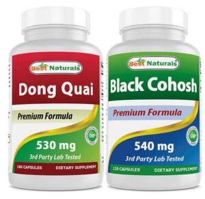 Botella Best Naturals Dong Quai y Vitex Chasteberry