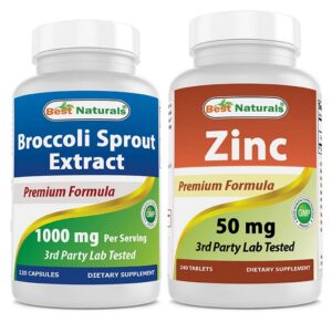 Best Naturals Brotes de brócoli frasco frontal