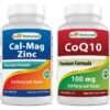 Frasco Best Naturals CAL MAG ZINC COQ10 100 mg