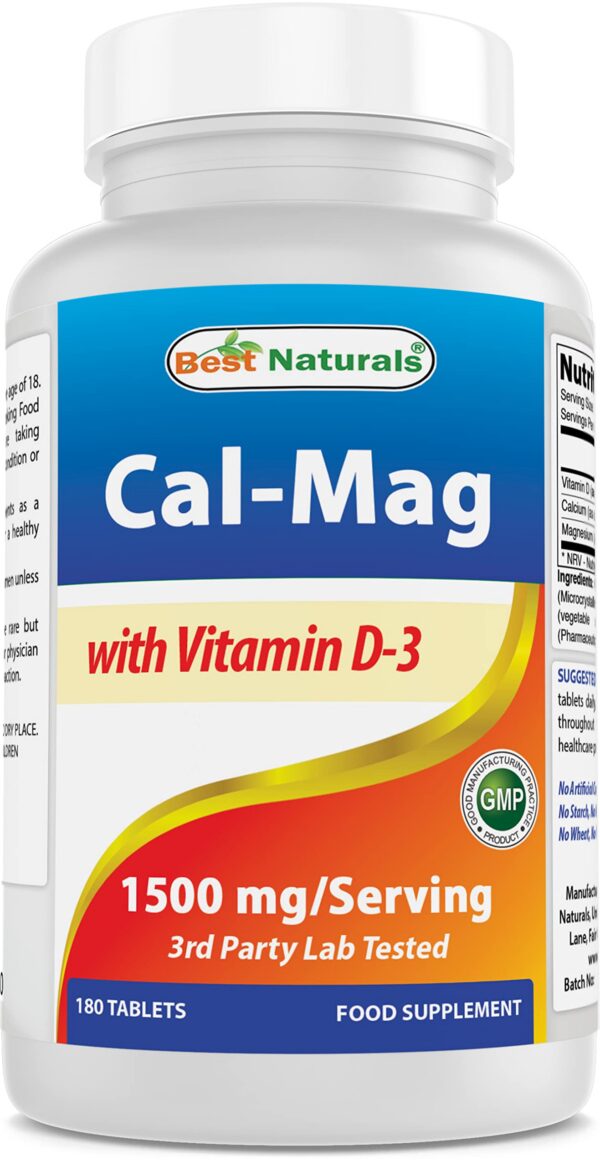 Version 1.0.0 Tabletas calcio magnesio vitamina d3 frente