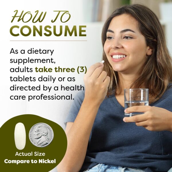 Detalle de etiqueta con calcio magnesio zinc y D3