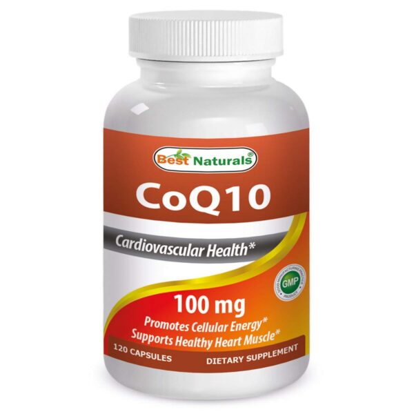 Frasco Best Naturals COQ10 100 mg