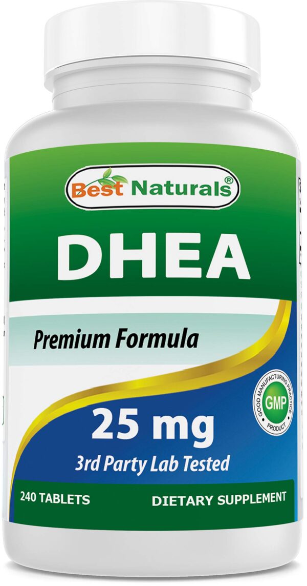 Best Naturals DHEA frasco frontal