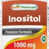 Best Naturals frasco inositol 1000mg 120 tabletas vitamina b8
