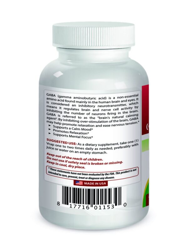 Version 1.0.0 Cápsulas vegetales de GABA